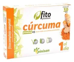 FitoPremium Cúrcuma · Pinisan · 30 Cápsulas