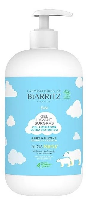 Gel Limpiador Bebé · Alga Natis · 500 Ml