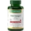 Mini Omega-3 · Nature's Bounty · 60 Perlas