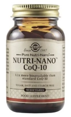 Nutri-Nano CoQ-10 · Solgar · 50 Perlas