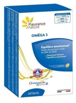 Omega 3 · Fleurance Nature · 60 Cápsulas