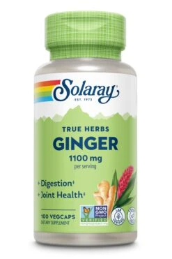 Jengibre · Solaray · 100 Cápsulas