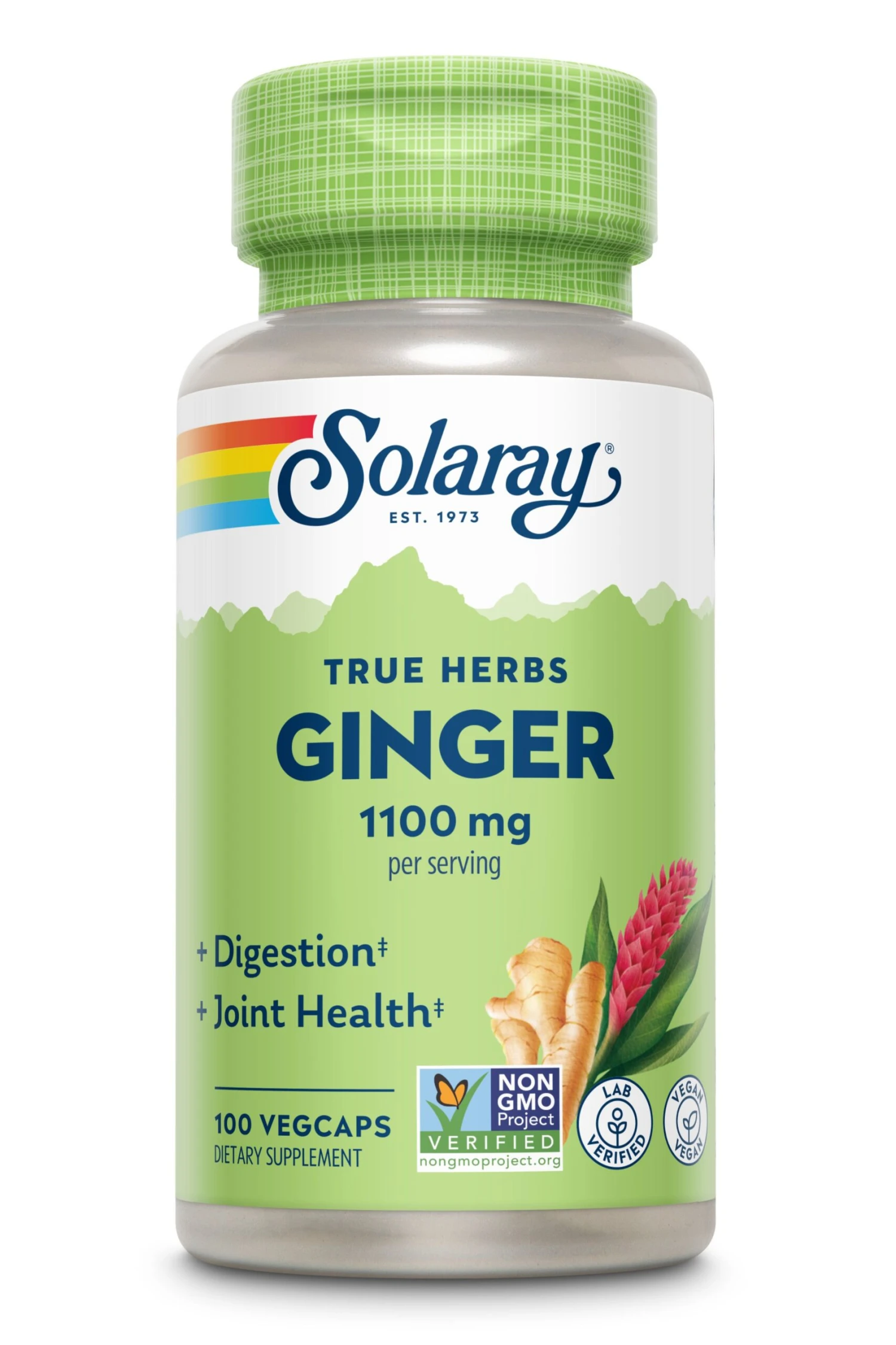 Jengibre · Solaray · 100 Cápsulas