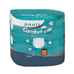 Braga-Pañal Unisex Talla L · Comfort Life · 10 Unidades