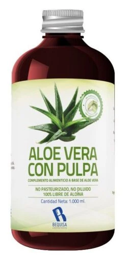 Aloe Vera Con Pulpa · Bequisa · 1 Litro