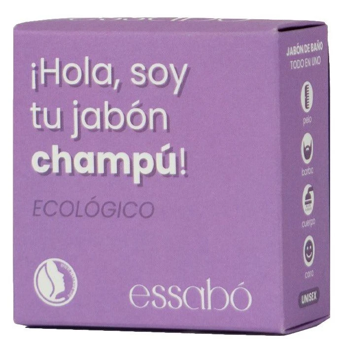 Champú Sólido Bio · Essabó · 120 Gramos