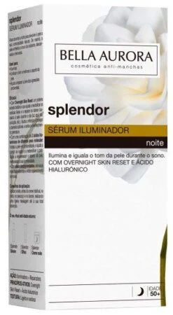 Splendor Sérum Iluminador Nocturno · Bella Aurora · 30 Ml