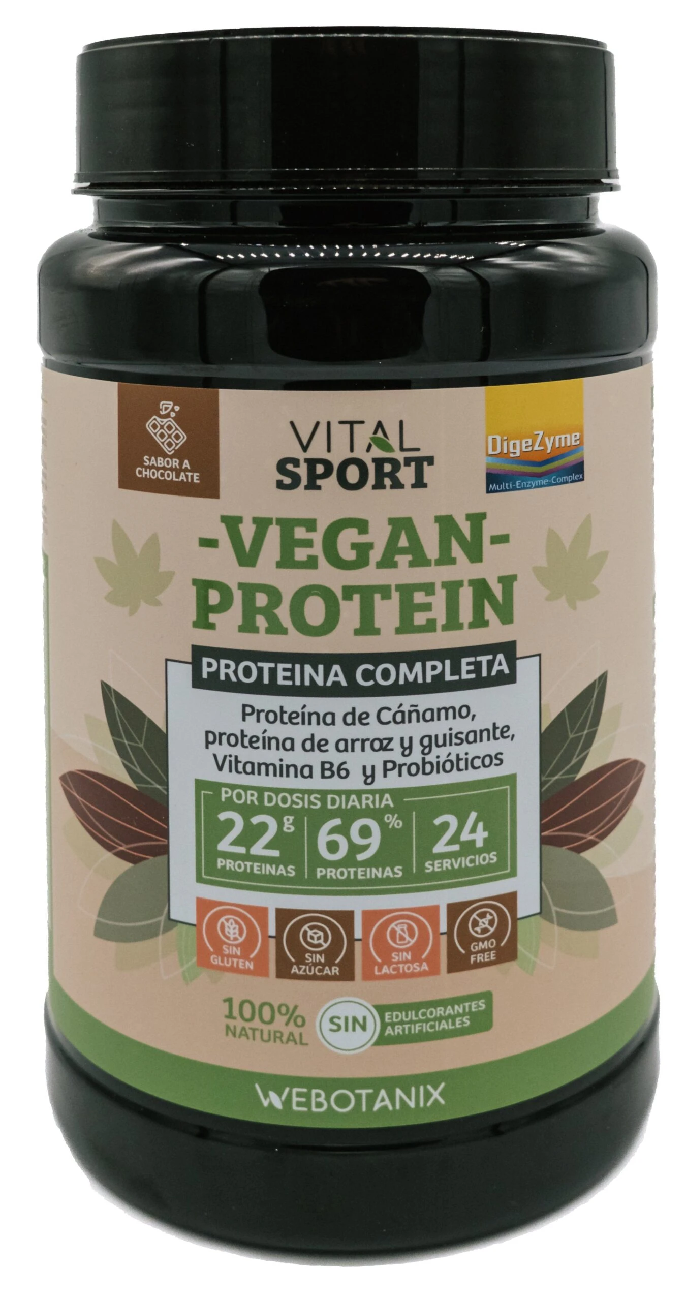Vegan Protein - Vital Sport · WeBotanix · 768 Gramos