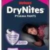 Braguitas Absorbentes DryNites Para Niñas 4-7 Años · Huggies · 10 Unidades