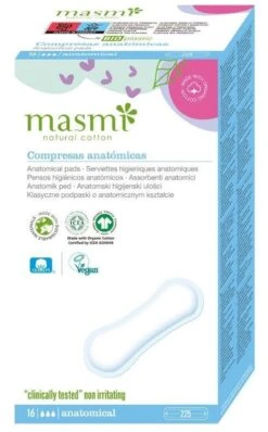 Compresas Anatómicas · Masmi · 16 Unidades