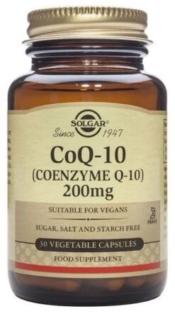 Coenzima Q10 200 Mg · Solgar · 30 Cápsulas