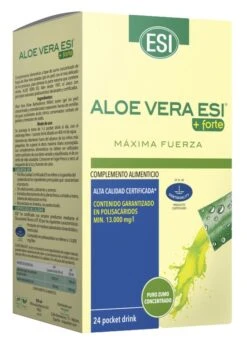 Zumo De Aloe Vera Forte Pocket Drink · ESI · 24 Monodosis