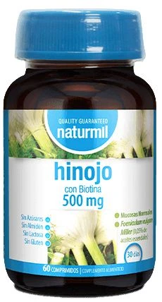 Hinojo 500 Mg · Naturmil · 60 Comprimidos