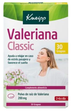 Valeriana Classic · Kneipp · 30 Grageas [Caducidad 06/2025]