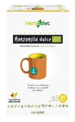 Herbodiet Manzanilla Dulce Eco · Nova Diet · 20 Filtros