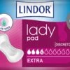 Compresas Lady Pad Extra · Lindor · 14 Unidades