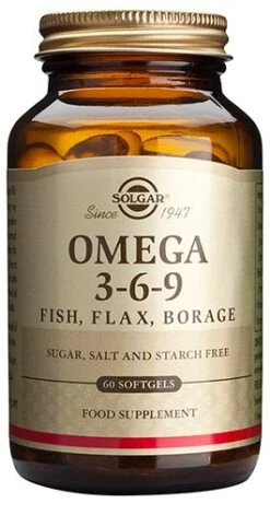 Omega 3-6-9 · Solgar · 60 Cápsulas Blandas