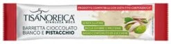 Barrita De Chocolate Blanco Y Pistachos · Tisanoreica · 35 Gramos