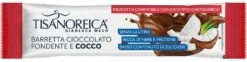 Barrita De Chocolate Amargo Y Coco · Tisanoreica · 35 Gramos