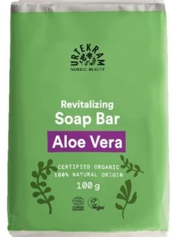 Pastilla De Jabón De Aloe Vera · Urtekram · 100 Gramos