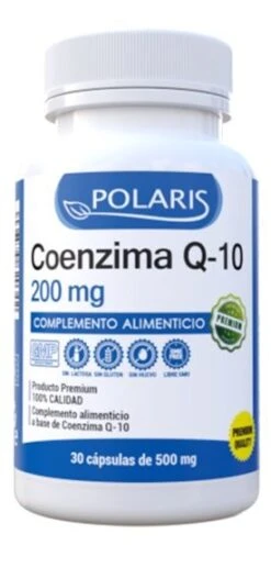 Coenzima Q10 200 Mg · Polaris · 30 Cápsulas