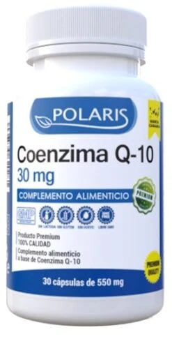 Coenzima Q10 30 Mg · Polaris · 30 Cápsulas