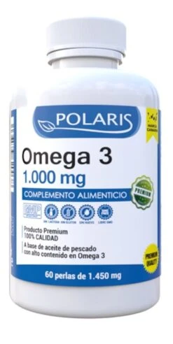 Omega 3 1.000 Mg · Polaris · 60 Perlas