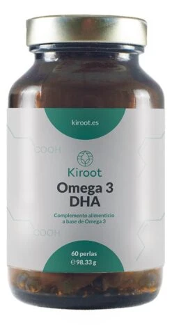 Omega 3 DHA · Kiroot · 60 Perlas