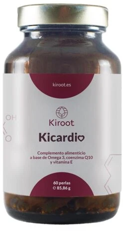 Omega 3 Kicardio · Kiroot · 60 Perlas