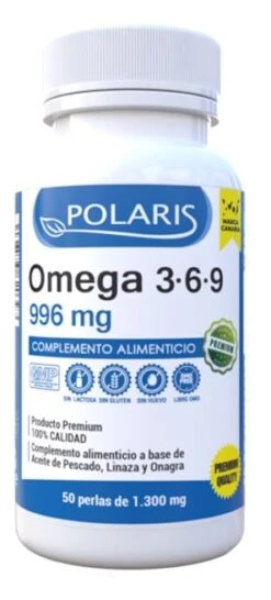 Omega 3-6-9 · Polaris · 50 Perlas