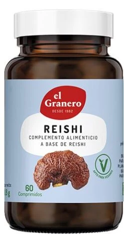 Reishi Plus · El Granero Integral · 60 Cápsulas