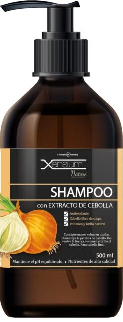 Champú Extracto De Cebolla · Xensium · 500 Ml