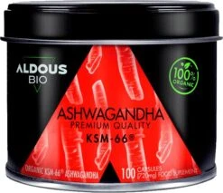 Ashwagandha KSM-66 · Aldous Bio · 100 Cápsulas