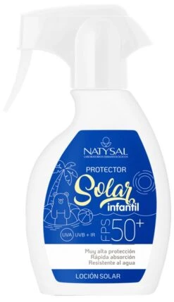 Protector Solar Infantil FPS 50+ · Natysal · 200 Ml