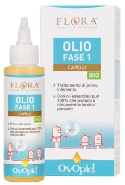 Aceite Antipiojos Bio Fase 1 · Flora · 100 Ml
