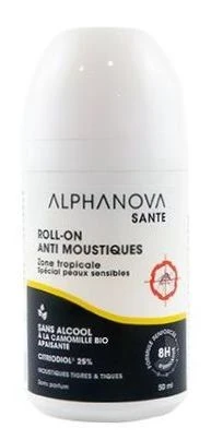 Roll-On Antimosquitos Tropical · Alphanova · 50 Ml