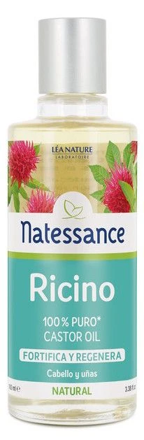 Aceite De Ricino 100% Puro · Natessance · 100 Ml