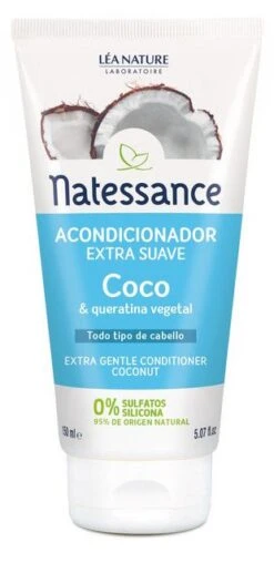 Acondicionador Extra Suave De Coco · Natessance · 150 Ml