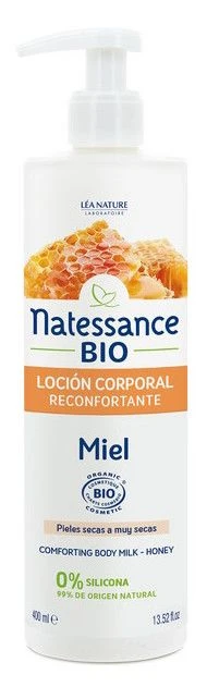 Loción Corporal Reconfortante De Miel · Natessance · 400 Ml