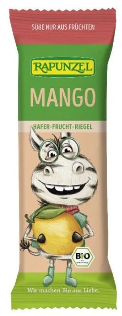 Barrita Infantil De Avena Y Mango · Rapunzel · 4x23 Gramos