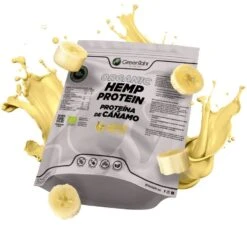 Proteína De Cáñamo Eco - Sabor Banana · Green Tahr · 750 Gramos