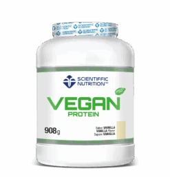 Vegan Protein: Sabor Vainilla · Scientiffic Nutrition · 908 Gramos