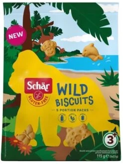 Galletas Salvajes Sin Gluten · Schär · 115 Gramos