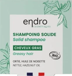 Champú Sólido Cabello Graso · Endro Cosmétiques · 85 Ml
