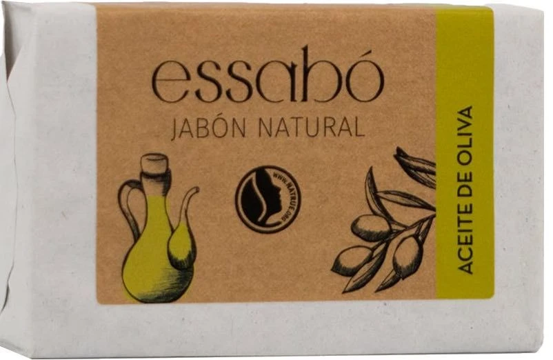 Jabón Natural De Aceite De Oliva · Essabó · 100 Gramos