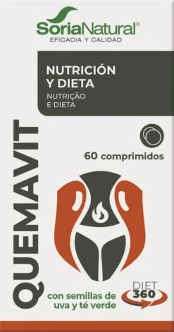 Quemavit · Soria Natural · 60 Comprimidos