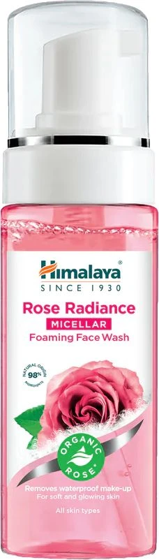Espuma Limpiadora Micelar Rosa Radiante · Himalaya · 150 Ml
