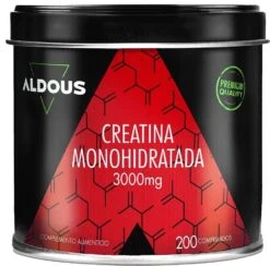 Creatina Monohidratada · Aldous Bio · 200 Comprimidos