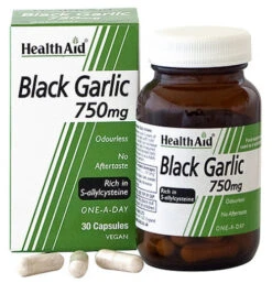 Black Garlic (Ajo Negro) · Health Aid · 30 Cápsulas