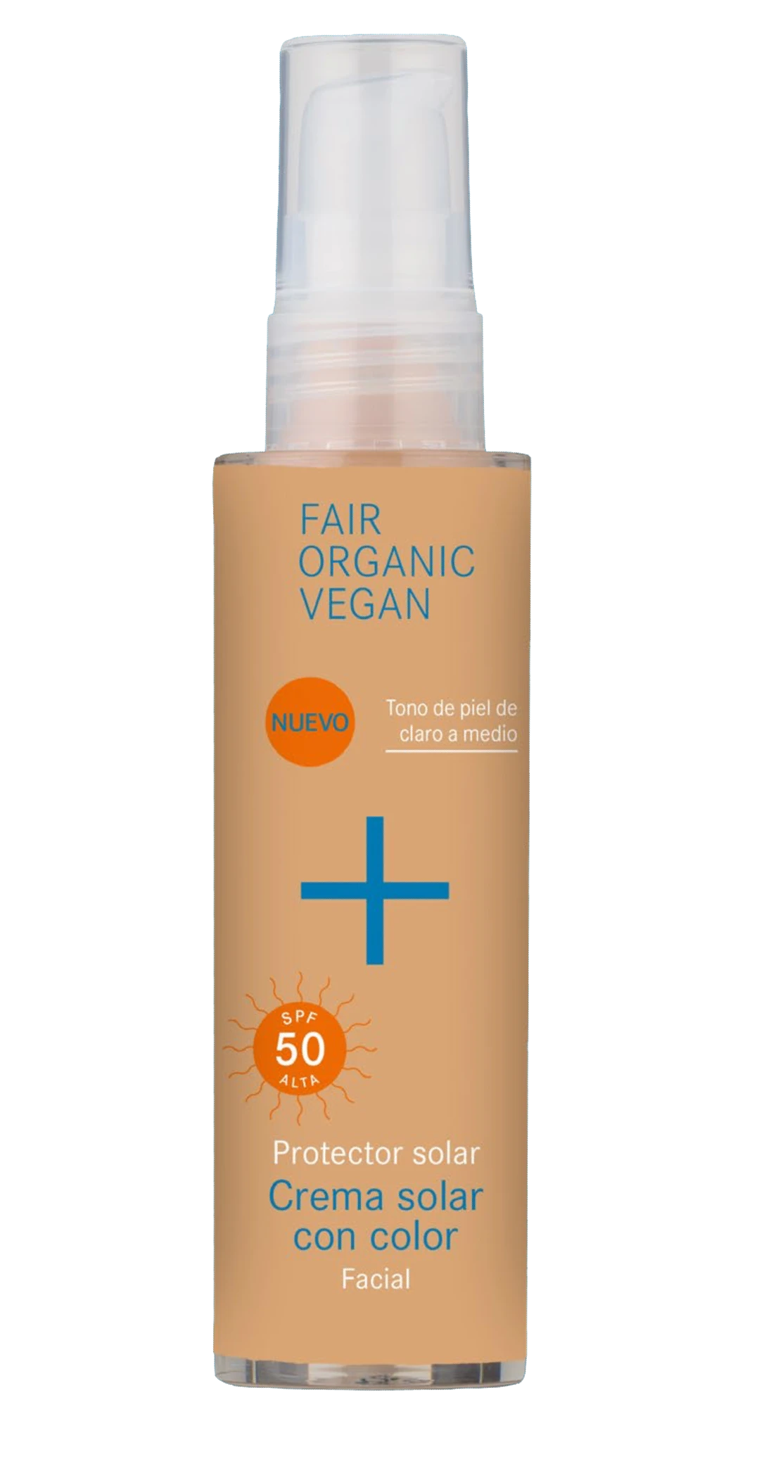 Crema Facial Con Color SPF50 · I+m · 50 Ml